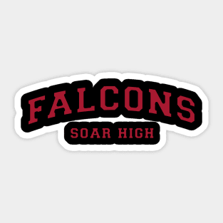 Atlanta Falcons Soar High Sticker